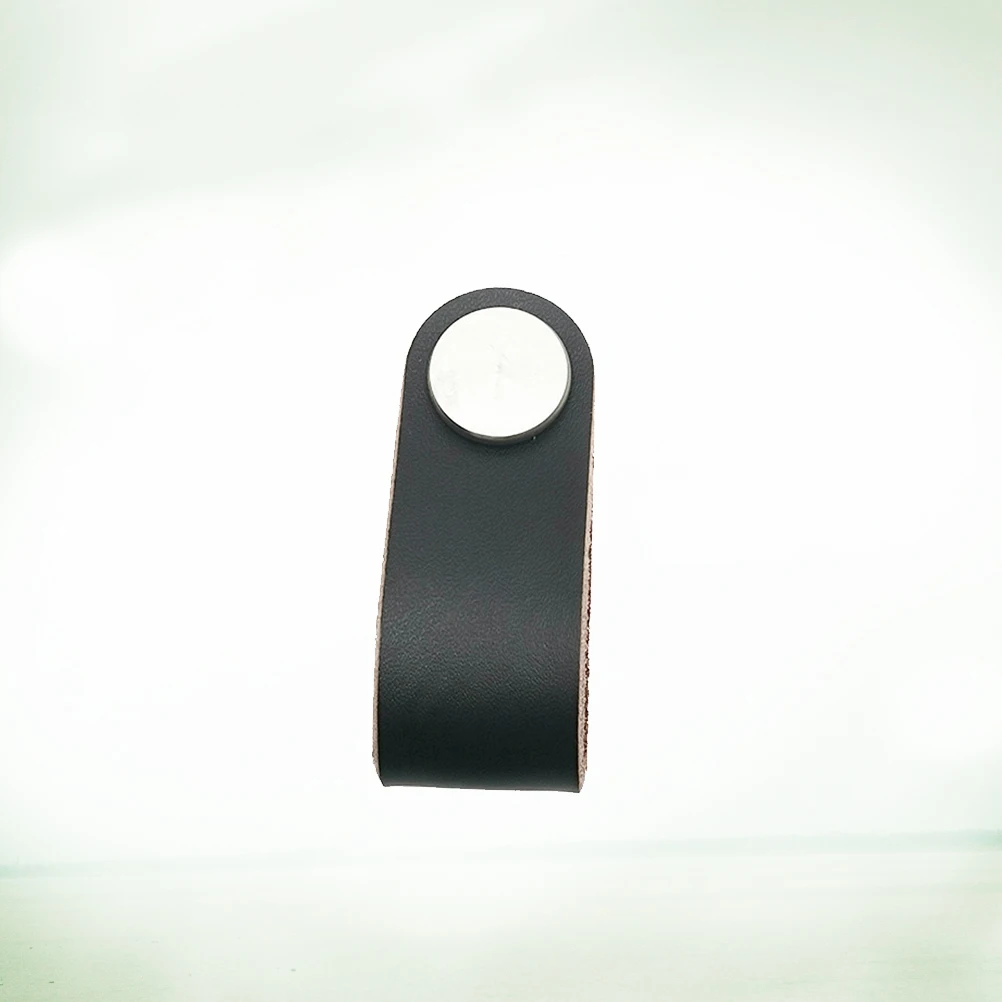 

Drawer Cabinet Handle Suitcase Pull Black 8006 Single Hole Durable Alloy Rustproof Exotic Style Modern Home Decoration