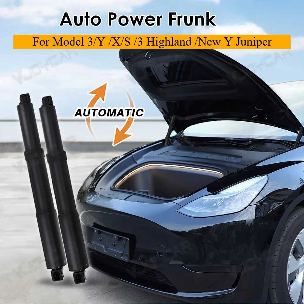 Auto Electric Frunk Intelligent Front Hood Soft Close Kit for Model 3 Highland X S Y Car Modification Parts