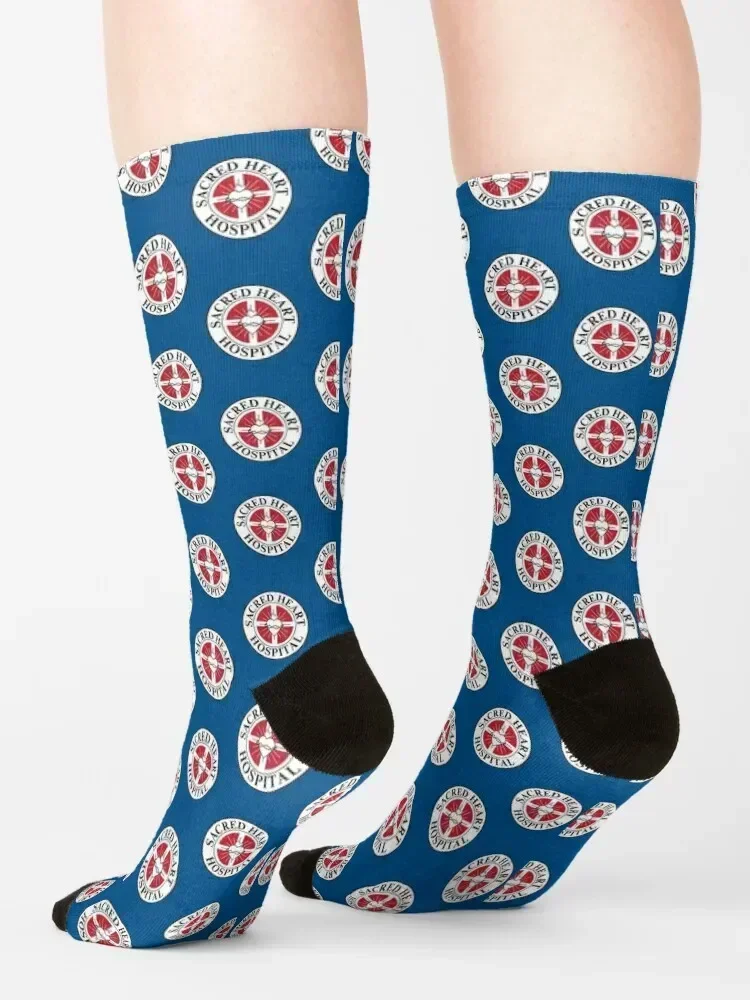 Sacred Heart Hospital - Scrubs Socks cute Climbing winter gifts luxury Man Socks Women's