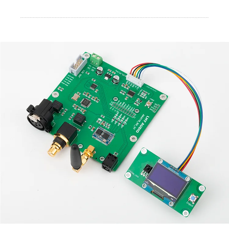 USB coaxial Bluetooth AES fiber to IIS support XMOS/Amanero AK4118 receiver board DAC 1794