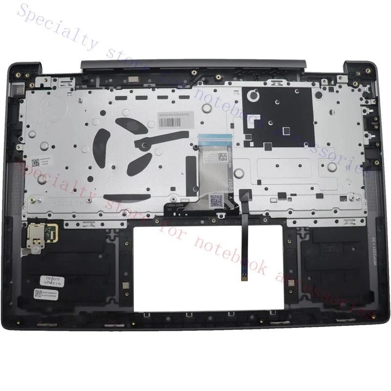 5CB1N97636 New for Lenovo Yoga 7 2-in-1 14IML9 US Palmrest Keyboard Replacement 83DJ0002US Compatible with Lenovo YOGA 7