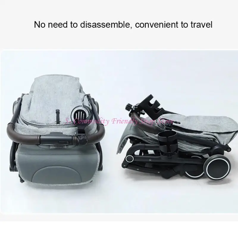 

85AE Baby Stroller Cup Holder Universal 360 Rotatable Drink Bottle Rack for Pram Pushchair Wheelchair Accessories