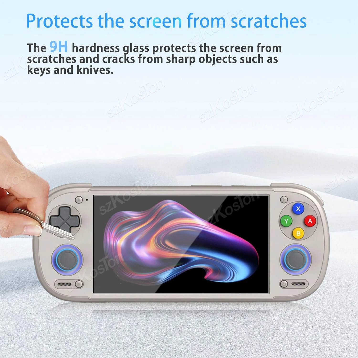 2-3PCS 9H Tempered Glass for Retroid Pocket 6 Game Console Screen Protector Anti-Scratch for Retroid Pocket 6 Gaming Accessories