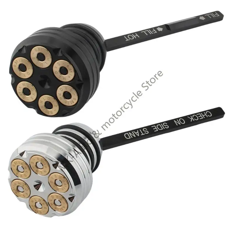 Temperature Resistant Oil Dipstick Featuring Ergonomic Grip For FLSTF FLSTFB FLSTFBS FLSTF-I Easy Handling and Precise Oil