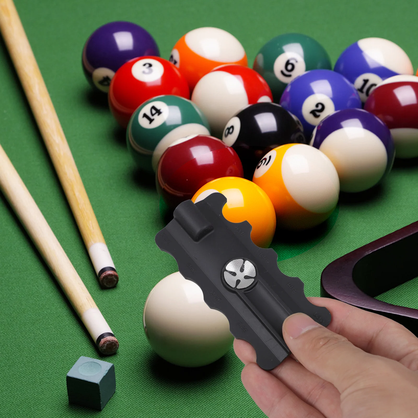 

Multi-Functional Pool Cue Tip Burnisher 5-in-1 Billiard Cue Shaper Repair Tool Polishing Accessory Pool Stick Polishing Tool
