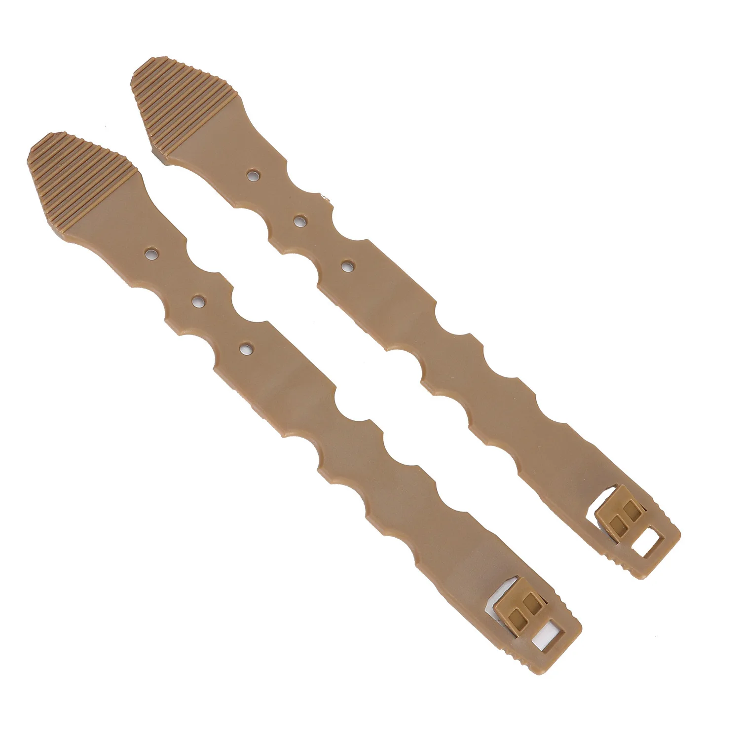 Tactical Durable Molle System Malice Clips Strap Buckle Accessory Nylon Quick Release Strip Fits For Magazine Pouch(2PCS)