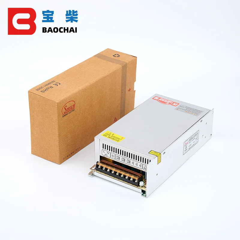 Switching power supply 220V to 24V 21A 500W billboard industrial control light box DC transformer S-500-24V