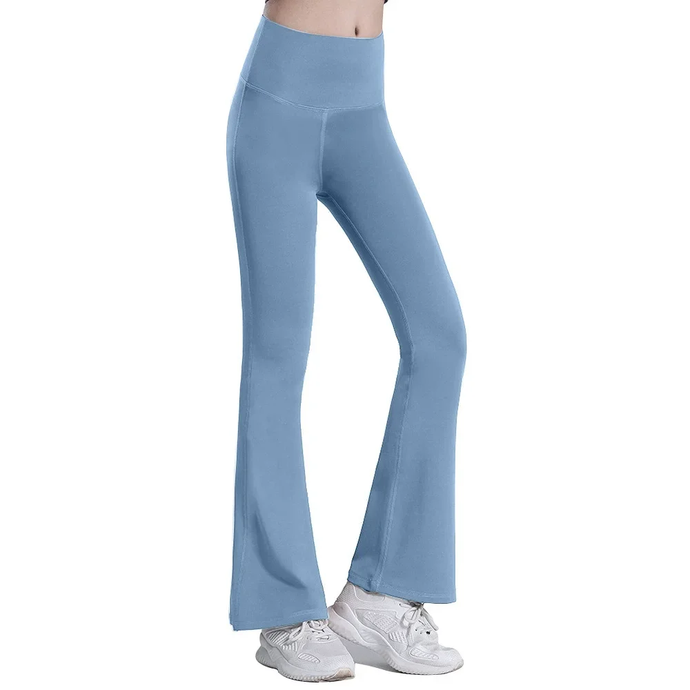 Women's High Gymshark Stretch Bootcut Leggings SlimmingTummy Control Design FitnessLeggings Running Pants High ElasticYoga Pants