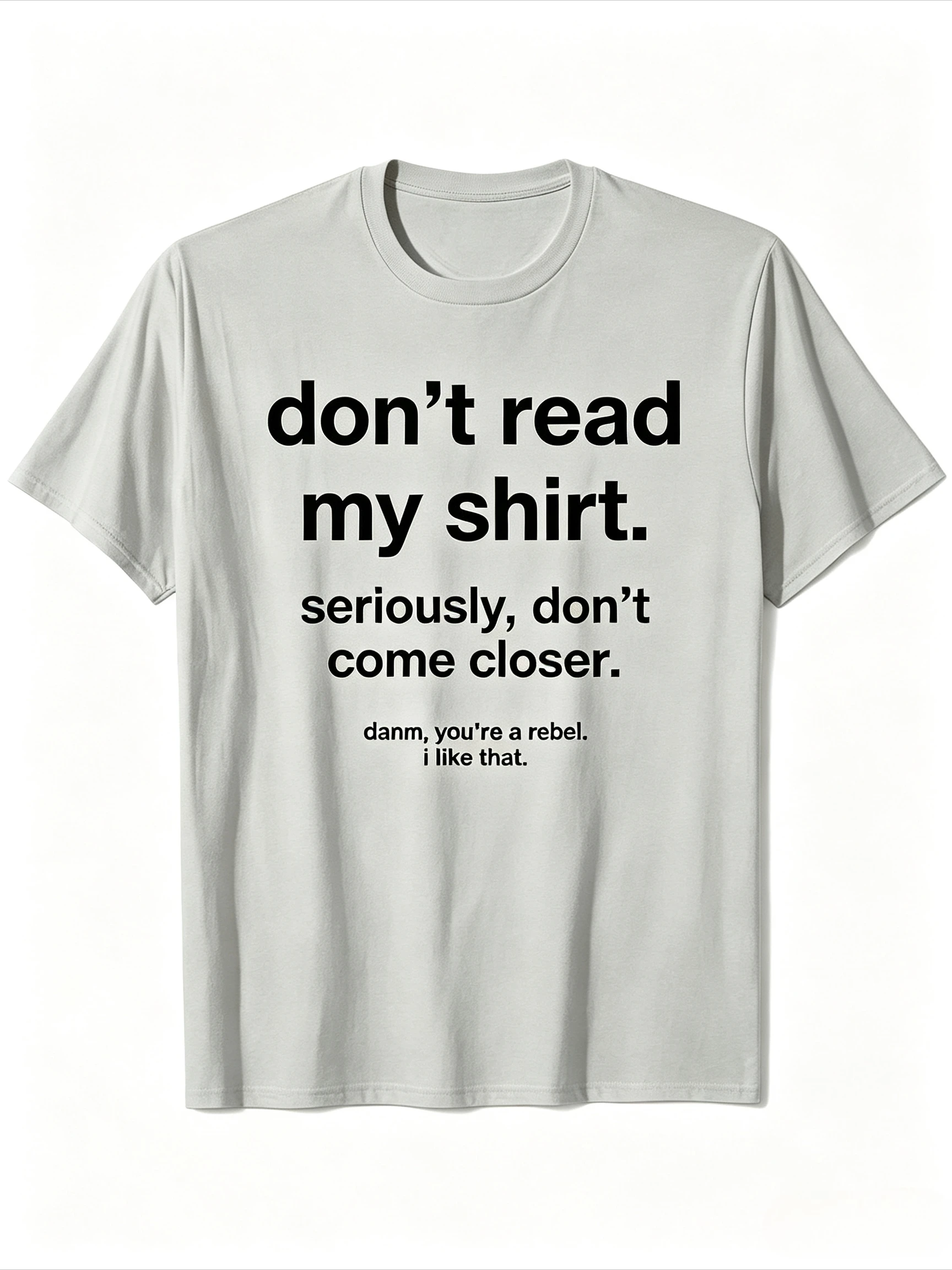 Novelty Men's Don't Look At My Shirt Sarcastic Rebel Vintage T Shirt Tee Ironic Humor Weirdcor Sarcastic Hilarious Meme T Shirt