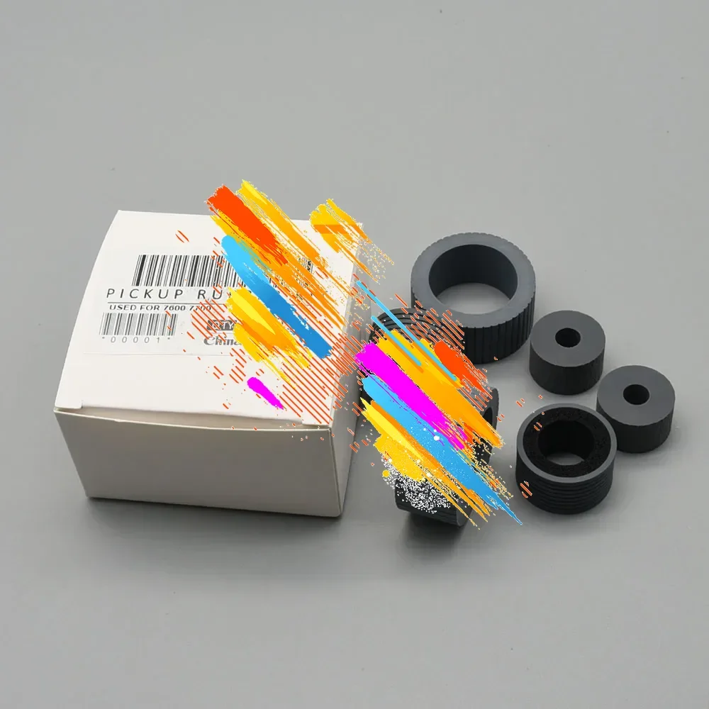 

5SETS PA03740-K010 PA03740-K011 Brake Pick Roller Tire for Fujitsu fi-7600 fi-7700 fi-7700S / fi7600 fi7700 fi7700S