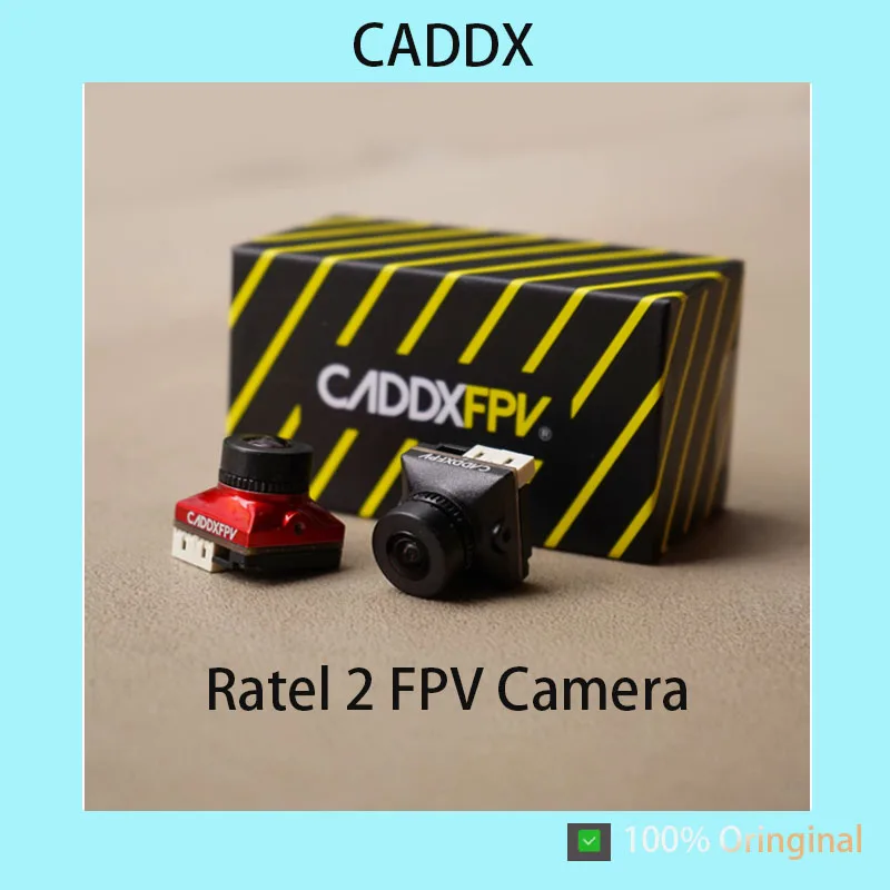 Caddx Ratel 2 FPV Camera 2.1mm Lens Switchable 16:9 4:3 NTSC PAL Replaceable Lens Mini Drone Camera