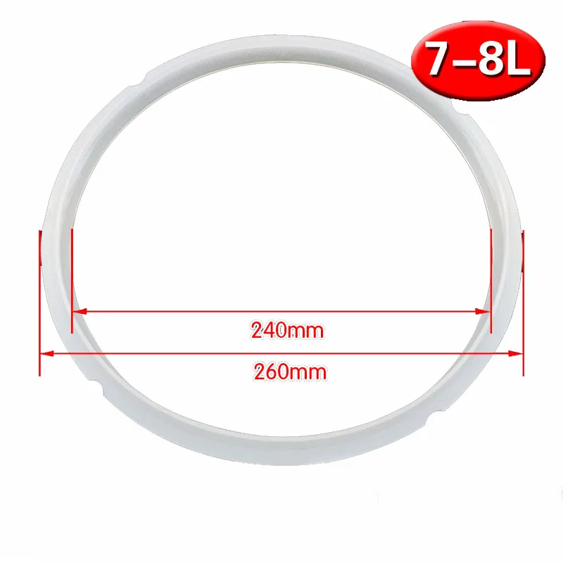 7-8L electric pressure cooker seal ring pressure cooker accessories silicone ring pressure cooker pot ring