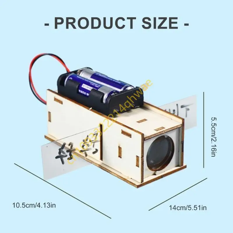 Slide Projector Model Assembled Model Kits STEM Learning Toy Handmade Science Experiment Kits School Supplies