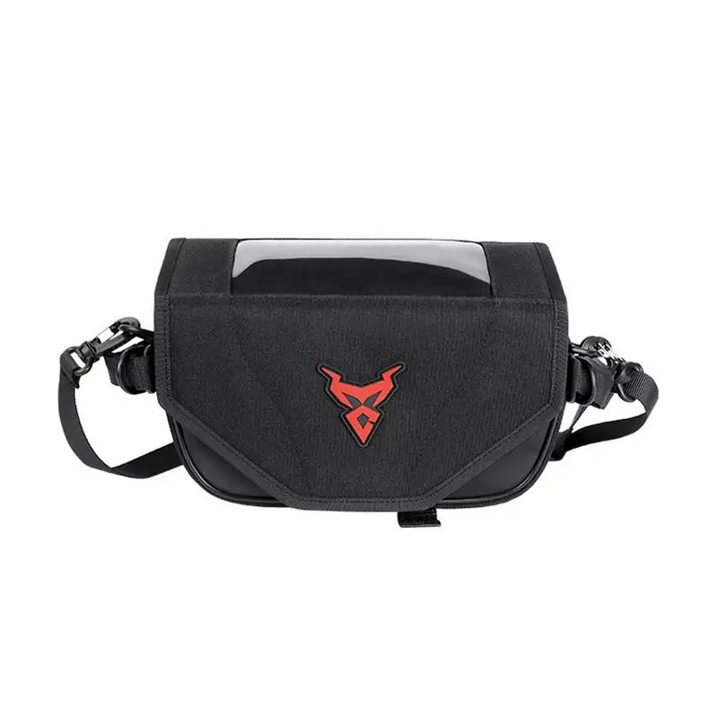 

Motorcycle Phone Bag Magnetic Buckle Handle Bar Bag For Bike 45 Tilt Angle Magnetic Buckle Handle Bar Bag Rainproof Multi