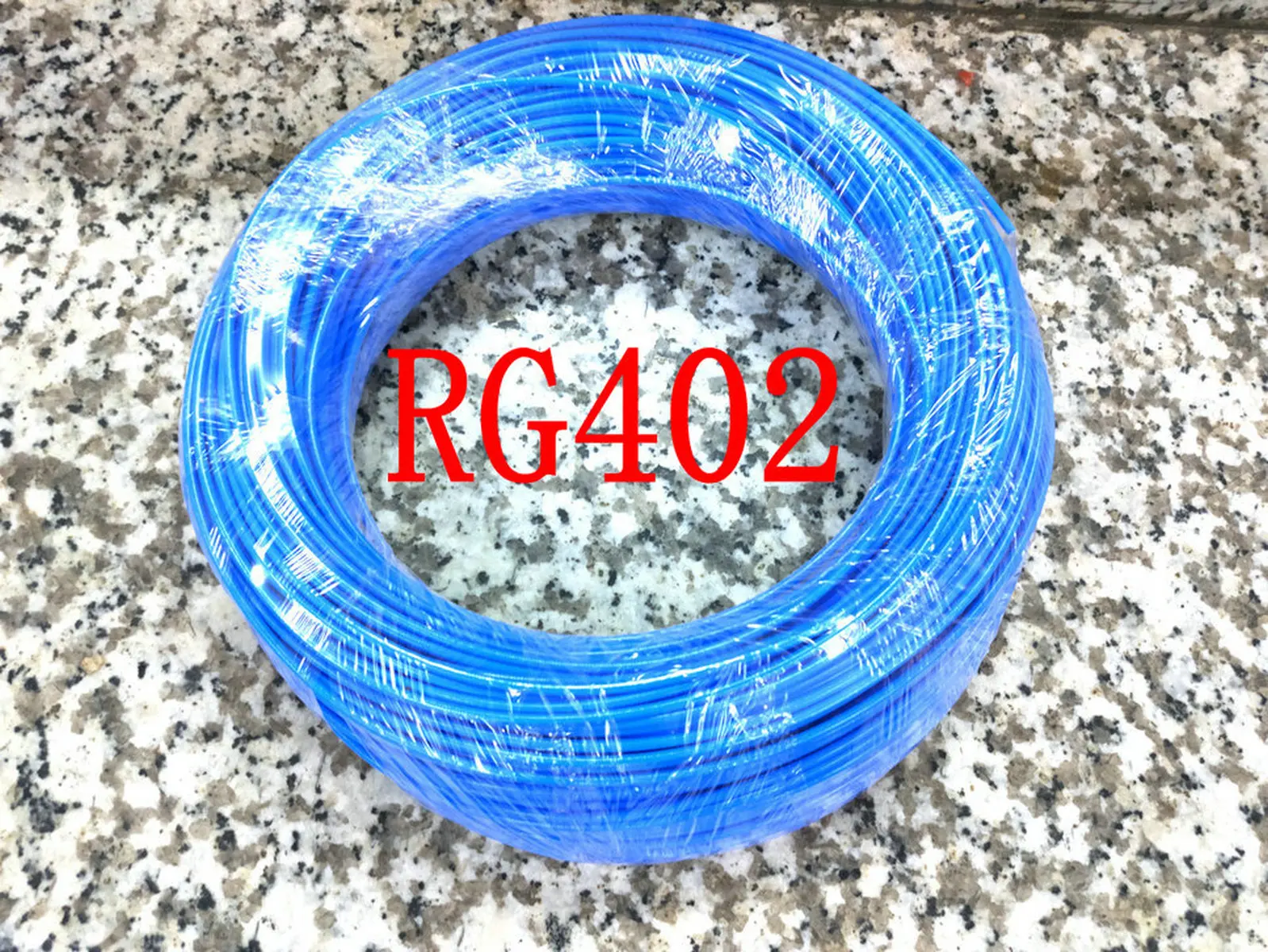 Imagem -02 - Conector de Cabo Coaxial Rg402 Semi-rígido Flexível Rg402 Coaxial Trança 50m 100m rf 0.141