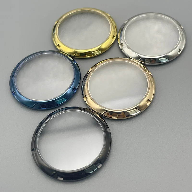 Mod Transparent Glass Watch Cases Back Cover Fit SKX007 Turtle 6105 Tuna Samurai SRPD NH36 NH35 Movement Watch Cases Parts