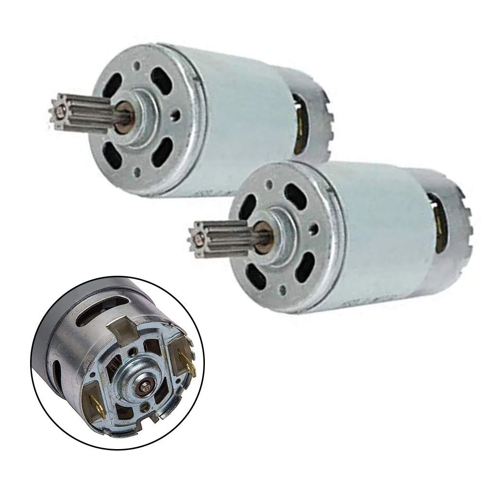 Upgrade Your Vehicle Modifications with This Set of Two High Speed For RS550 Drive Motors Operating at an Impressive RPM Rate