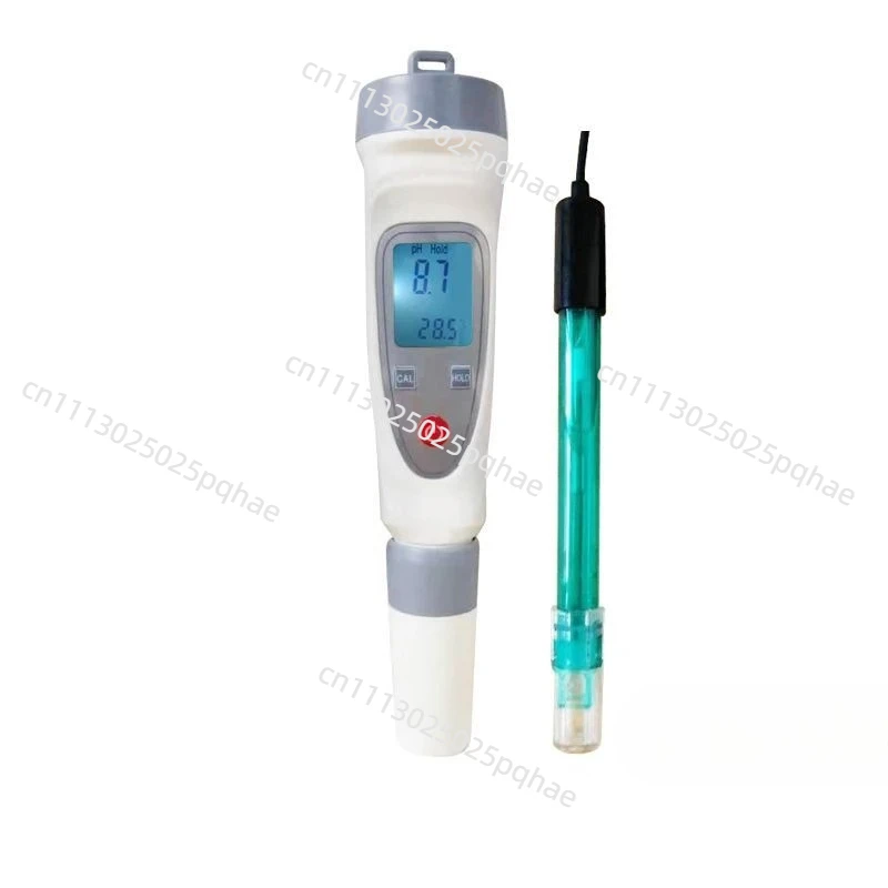 Portable Digital pH Meter, High Accuracy Handheld External Electrode for Aquarium Pool Water Quality Testing