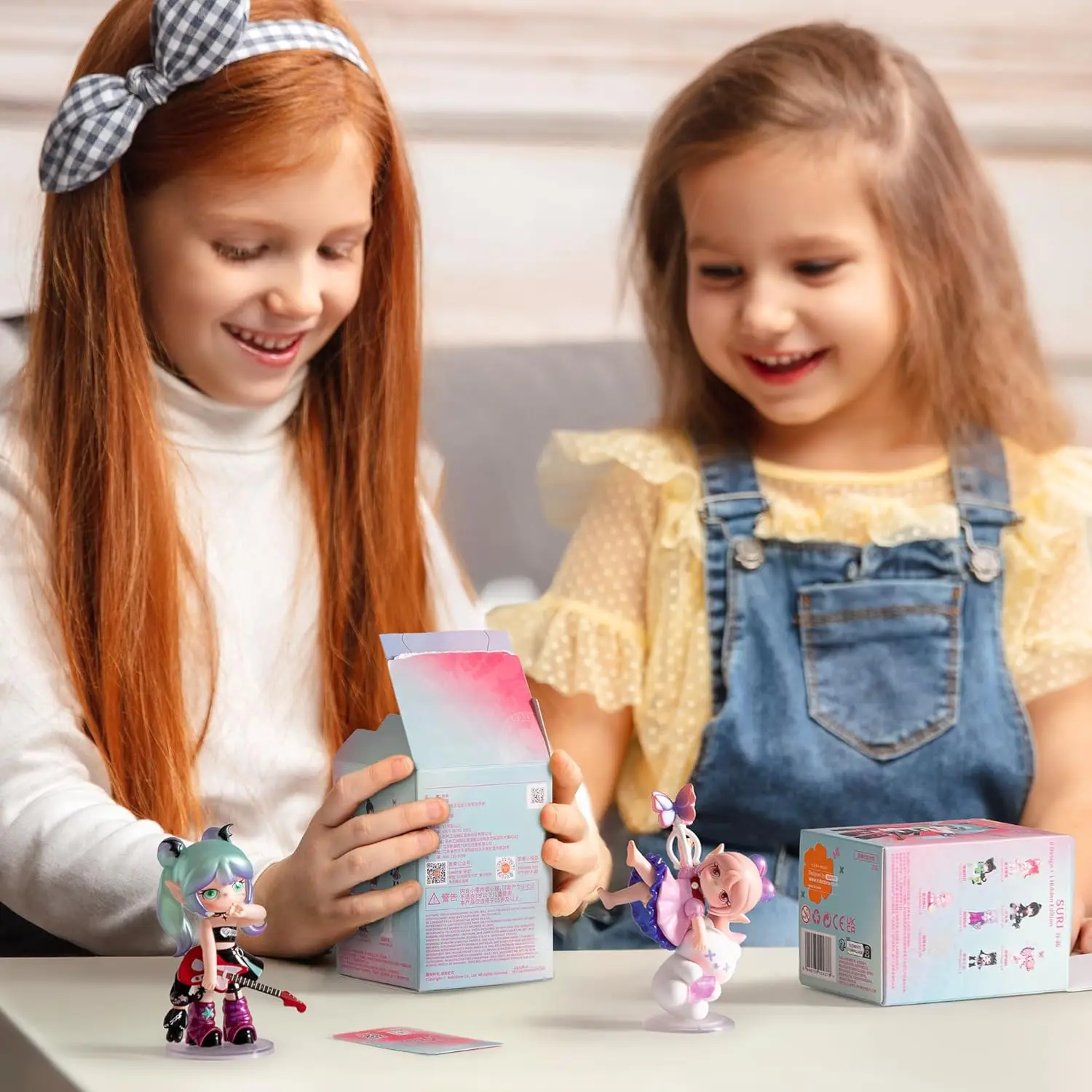 Robotime Rolife Suri A Colorful Girls Series Blind Box Dolls Action Figure Surprise Box Lady Toys-SKXX0