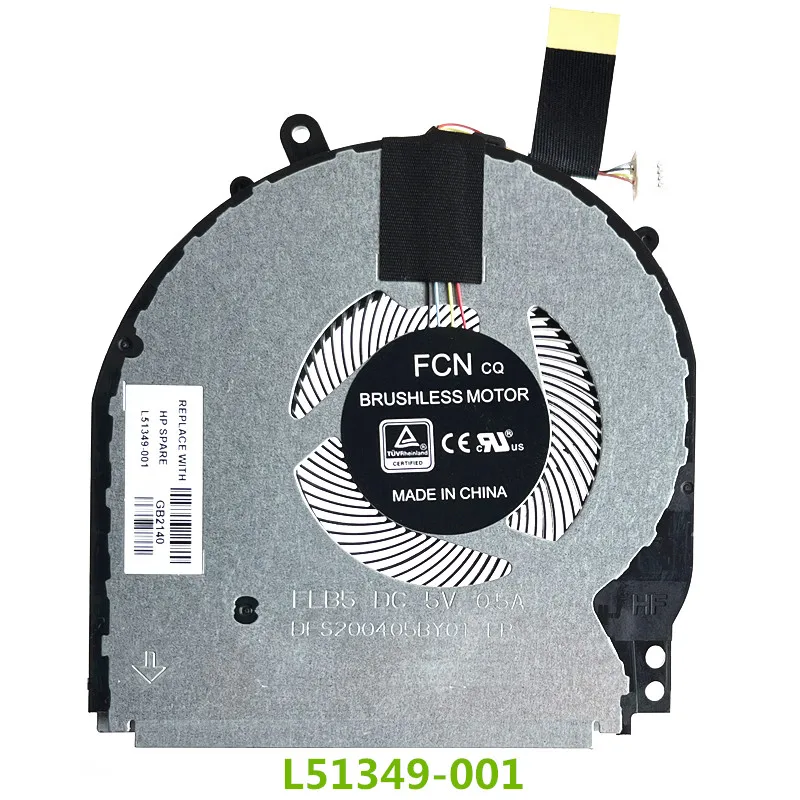 NEW ORIGINAL Laptop CPU Cooling Fan For HP 15-DQ TPN-W140 L51349-001