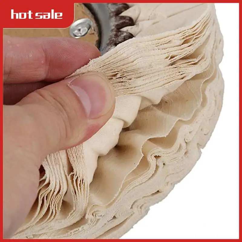 

8 Inch Round Cotton Airway Polishing Polishing Pad Wheel Tool Attachment Metal Polisher Abrasive Polishing Tools Easy To Use