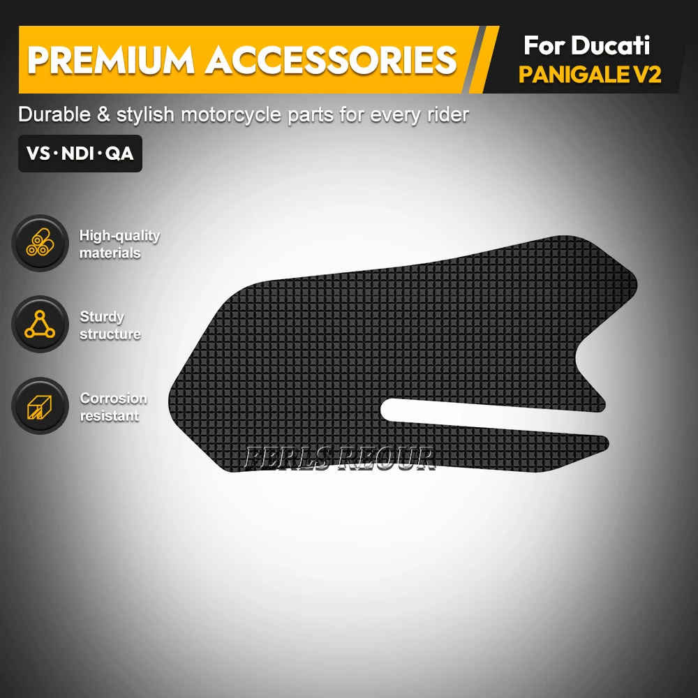 

Противоскользящая накладка на бак мотоцикла, наклейка-протектор для коленей, защита от скольжения для Ducati Panigale V2 2021-2024