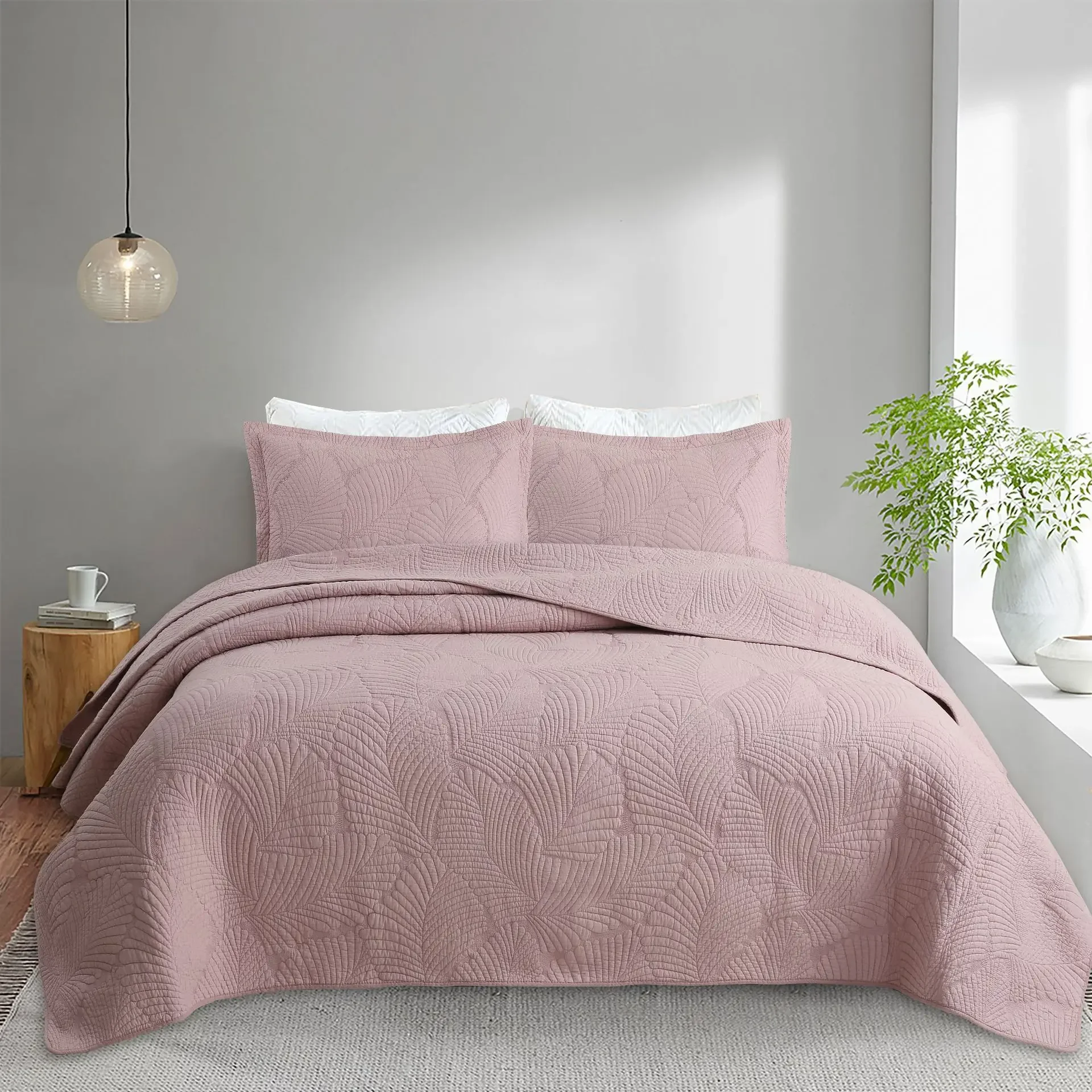 الفاخرة المنسوجات المنزلية خياطة المفرش 100% القطن التطريز 3 قطع لحاف غطاء الخريف الشتاء طقم سرير