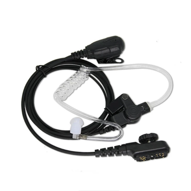 Nuevo auricular de tubo de aire acústico, auricular, altavoz, micrófono PTT para EADS THR9 THR9I TH9, accesorios para Walkie Talkie de Radio
