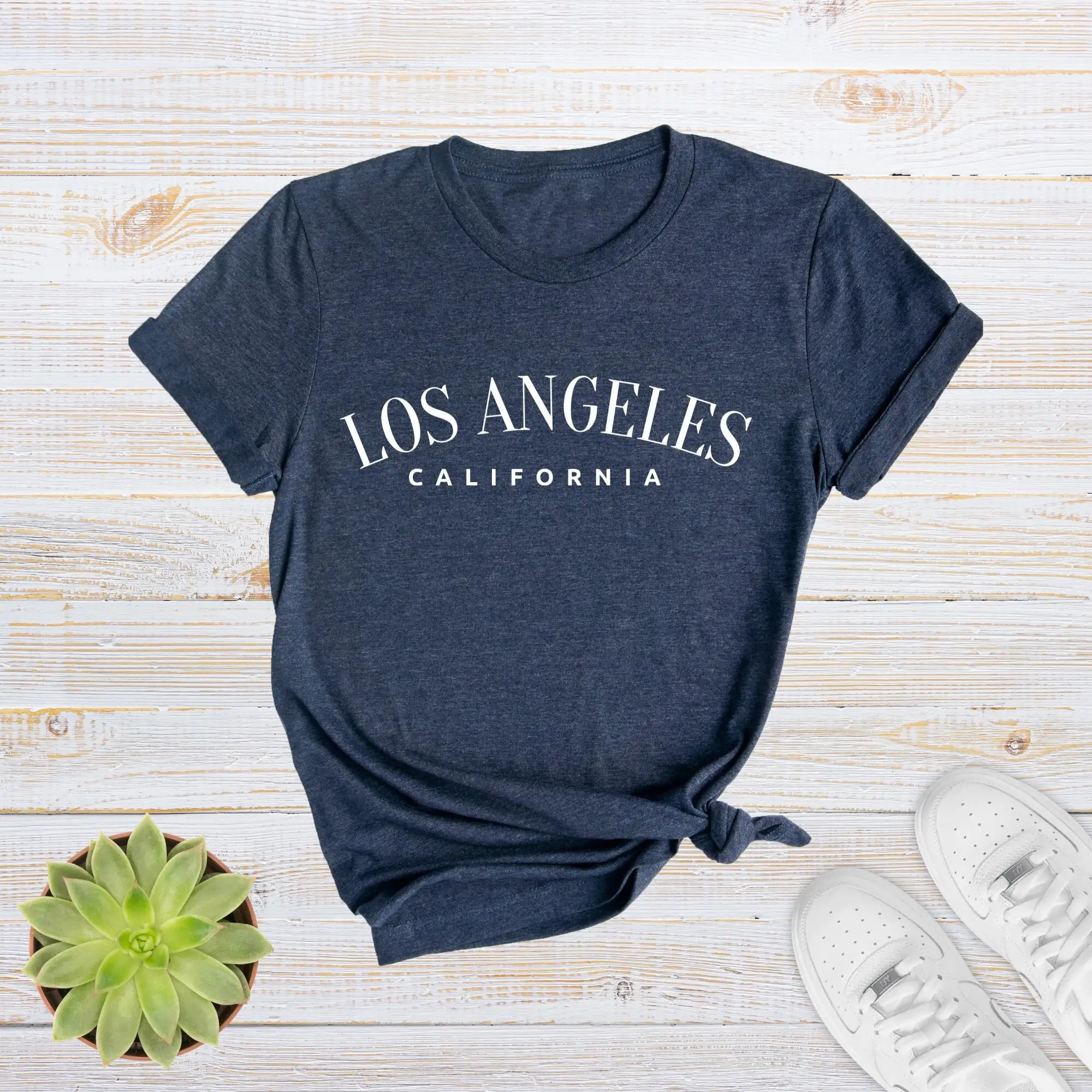 Los Angeles T Shirt California LA Lover Home State Travel Cali