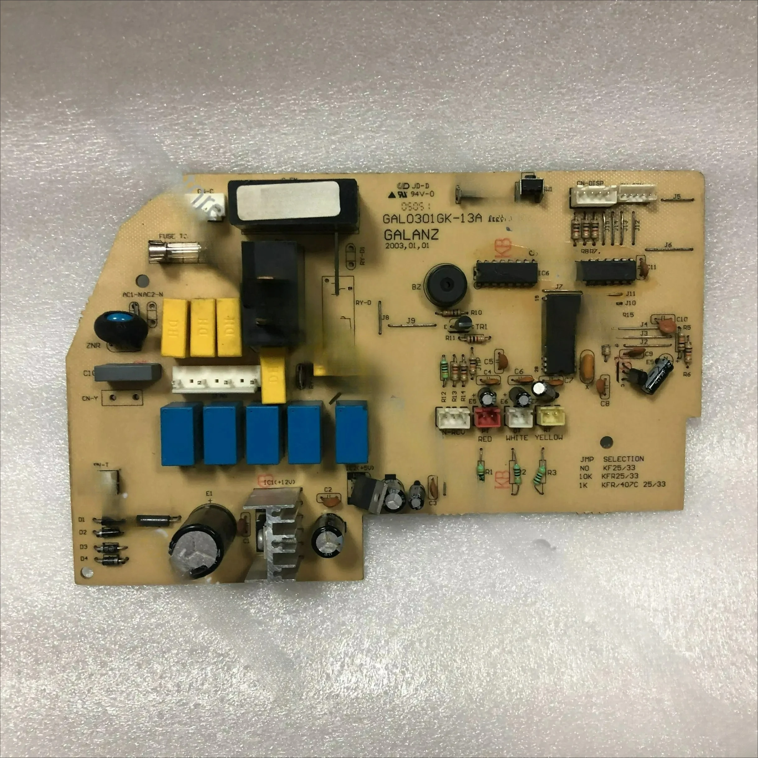 100% test for GAL0301GK-13A KF-25GW-A1-4 Air conditioning computer motherboard