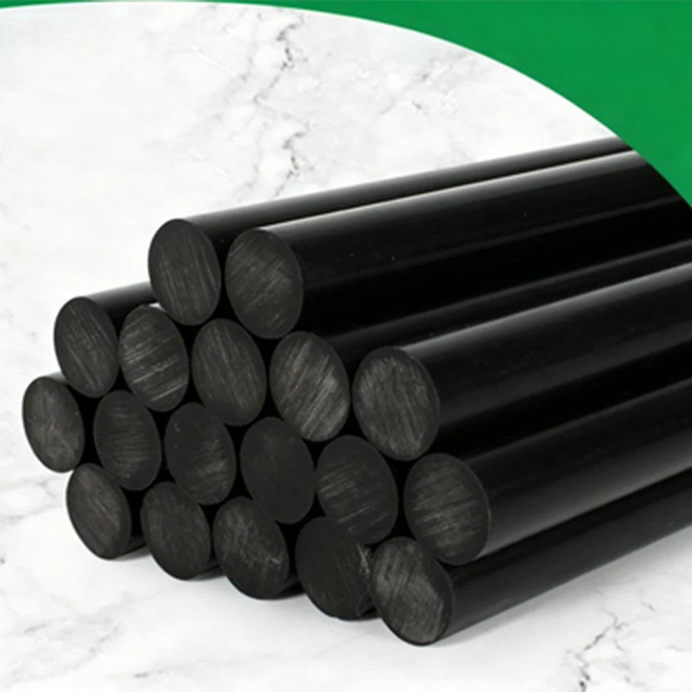 1pcs Long 500mm Solid Carbon Fiber Rod Diameter 0.5-9mm High Strength Carbon Fiber Bar DIY Model Building Handmade Accessories