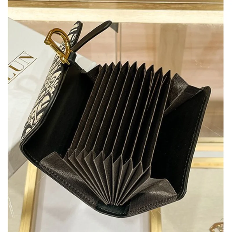 2024 New Trendy Fashion Bag Ladies Clutch Short Card Pouch Card Pouch for Men and Women Mini