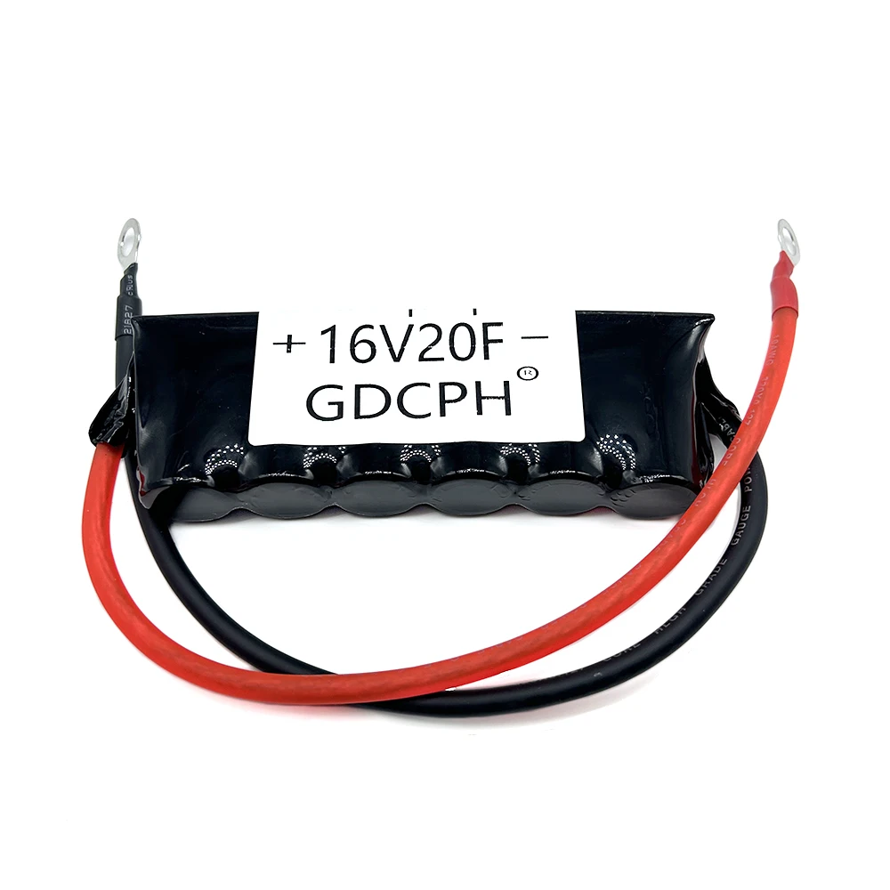 GDCPH 16V20UF Super Capacitor Module for Motorcycles and Automotive Rectifiers and Voltage Regulators 2.7V 100UF