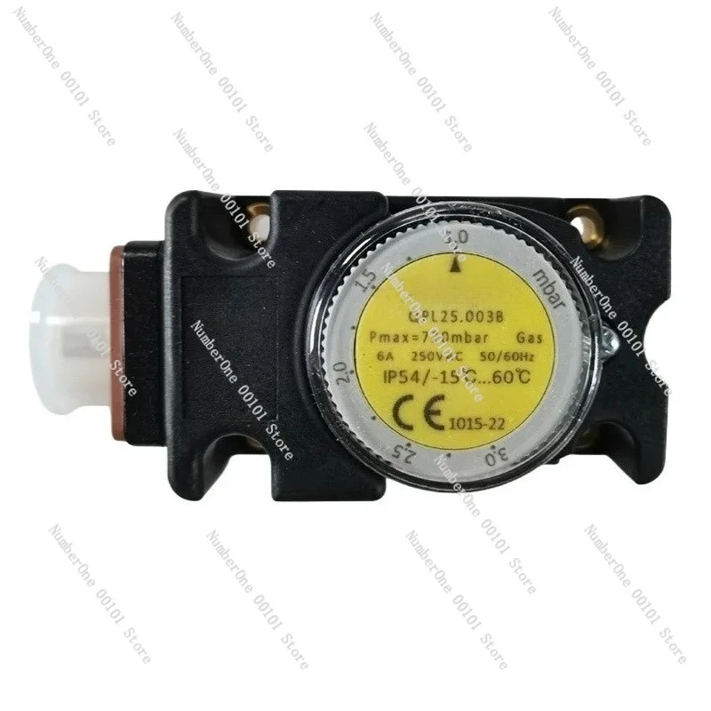 For Siemens Pressure Switch QPL25.003 QPL25.010 QPL25.050B QPL25.150B QPL25.500B, Adjustable Compact Gas Air Pressure Monitor