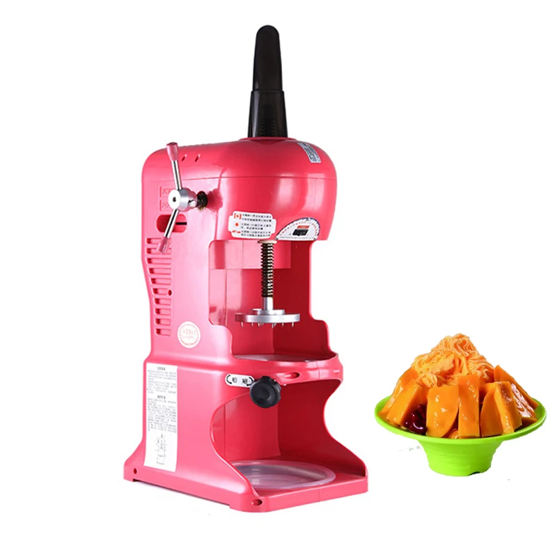 Electric Snow Cone Machine Ice Shaver Crusher Granizing Blender Mixer Chopper Cool Colder Commercial Electric Snow Slush Maker