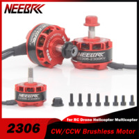 4PCS NEEBRC 2306 2300KV 2700KV CW/CCW Brushless Motor 2-4S for QAV250 Eachine Wizard X220 280 RC Drone Helicopter Multicopter