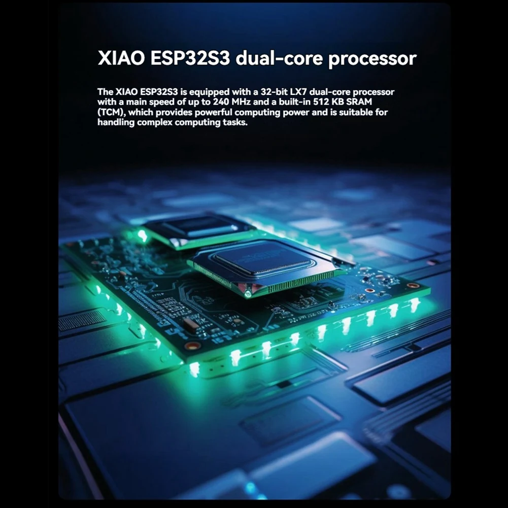 AY14 -ESP32 S3 Sense 240Mhz لوحة تطوير Wi-Fi الإبهام ثنائي النواة 32 بت لوحة تطوير رقاقة المعالج