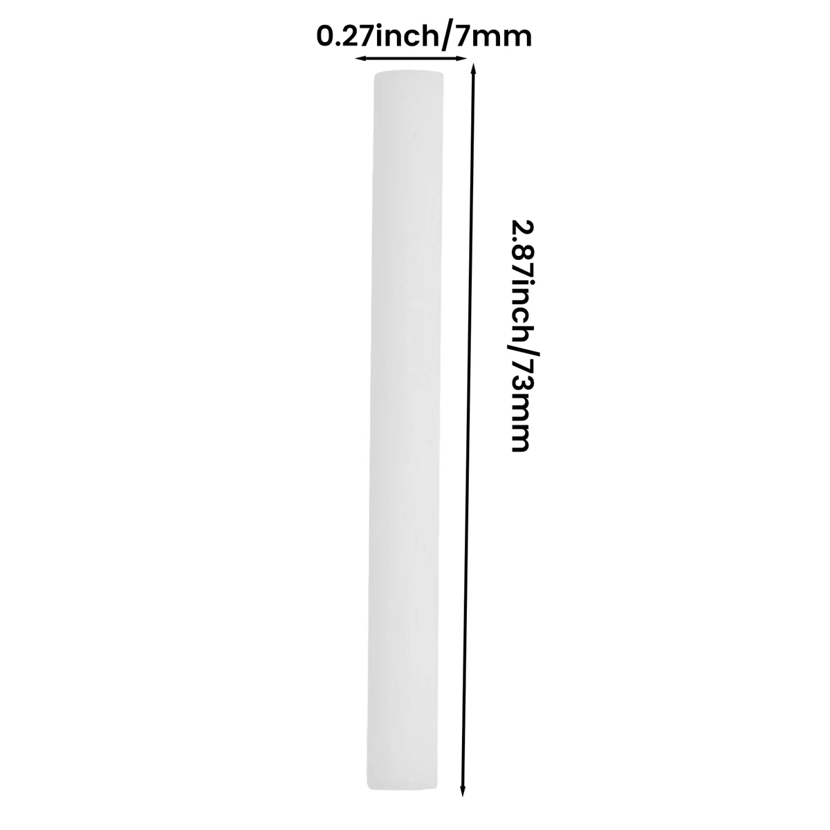 50 Stuks Luchtbevochtiger Filters Vervanging Katoen Spons Stick Voor Usb Luchtbevochtiger Aroma Diffusers Nevel Maker Luchtbevochtiger