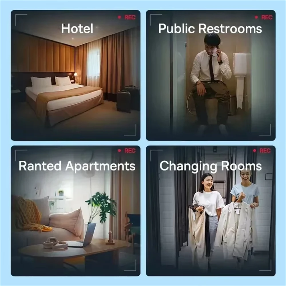 Infrared Camera Detector For Security Protection Camera Anti-Peeping Camera Detector Lens Detect Gadget LED Spy Gear