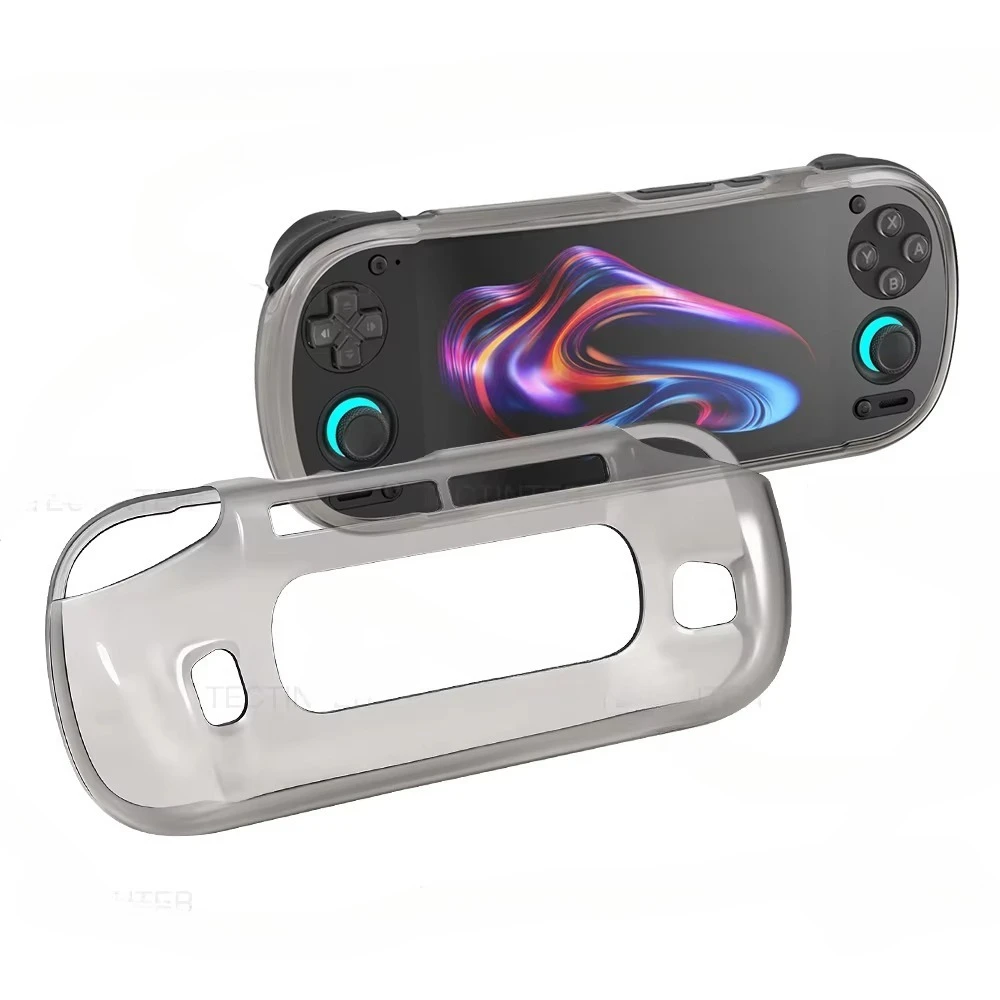 Retroid Pocket 6用透明ソフトケース。携帯ゲーム機用保護ケース。耐摩耗性、防水性に優れたカバー。アクセサリー。