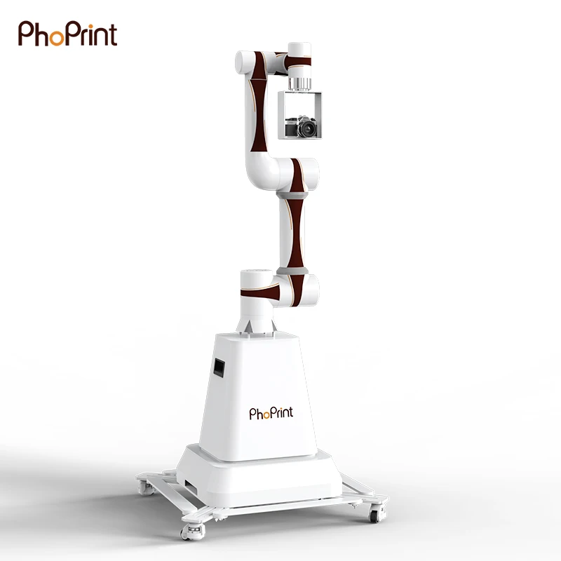 Phoprint Automated Magic Glambot Robotic Arm Camera Glambot Photo Booth Machine