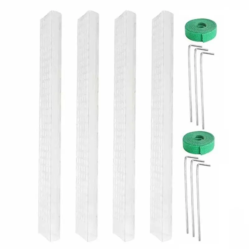 FLYY-Plant Postes de Plástico para Plantas com Musgo e Musgo Sphagnum para Suporte de Plantas Trepadeiras, Postes de Musgo Turtle Back