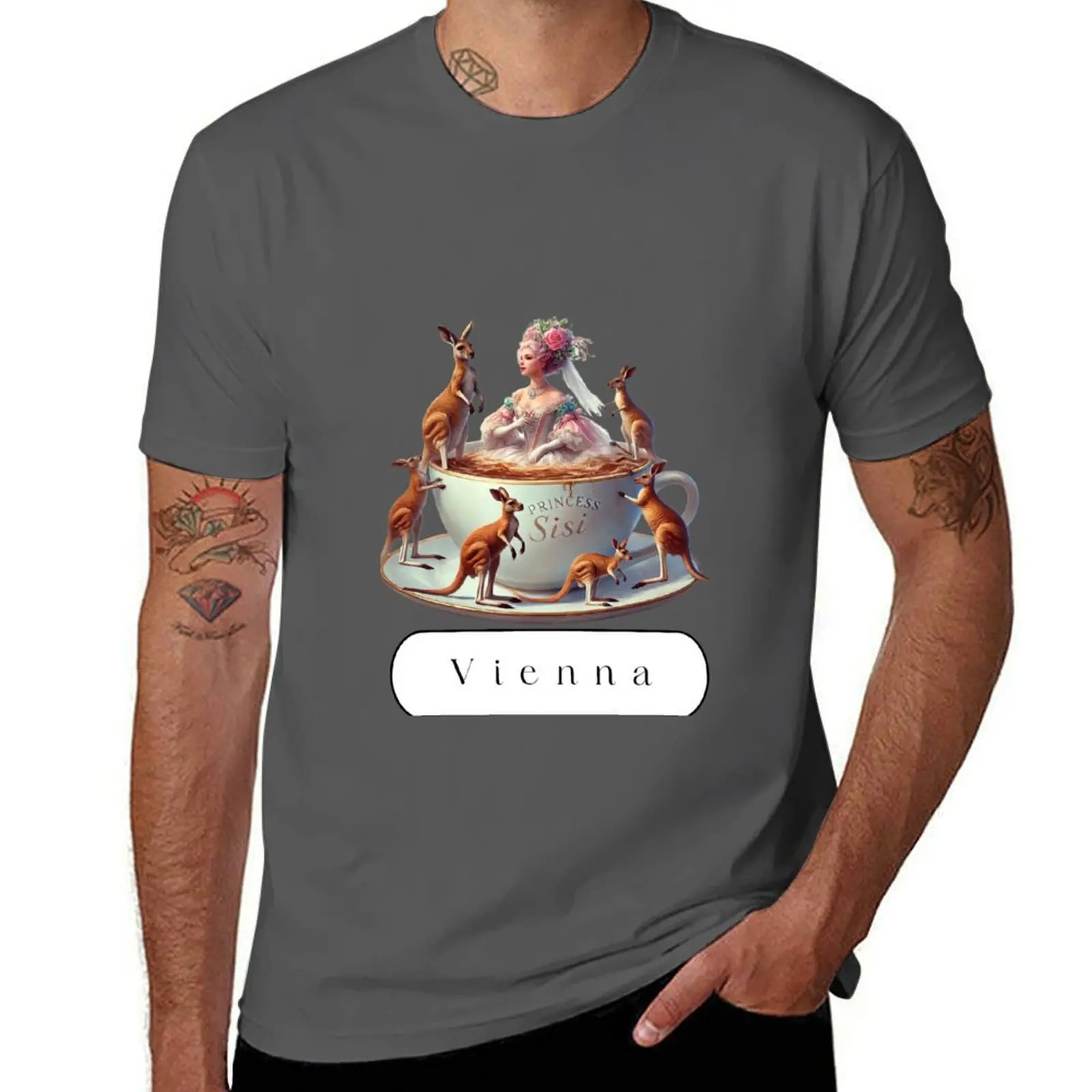

Sisi the Empress of Austria Vienna T-Shirt man t shirt designer t shirt man plain man t shirt cotton T-Shirt