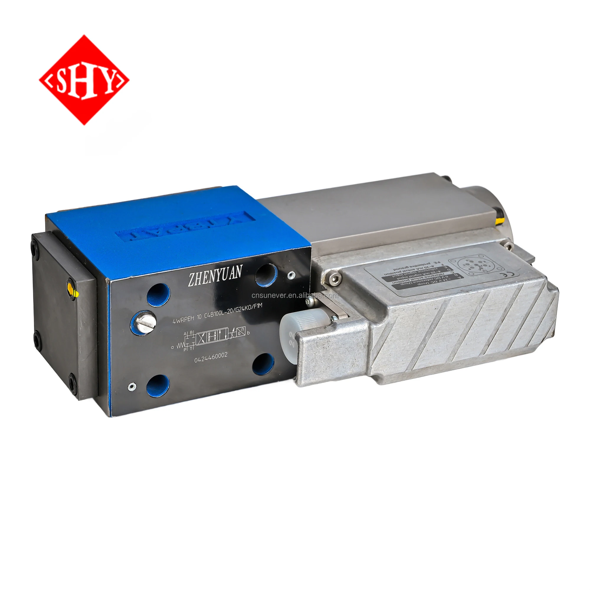

ZHENYUAN Valve 4WRPEH 6 10 Series 4WRPEH6C 4WRPEH6C4B04L-20/G24K0/A1M Hydraulic Solenoid Proportional Valve