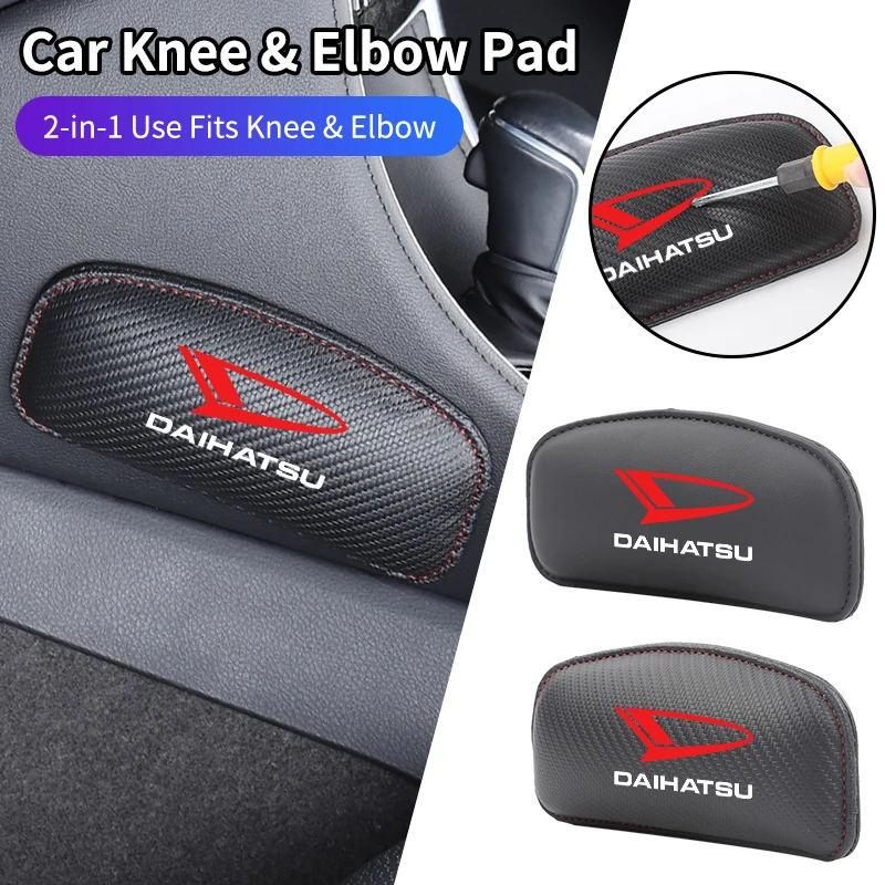 Car Knee Pad Elbow Pillow Leg Cushion Hand Support Mat Accessories For Daihatsu Terios Sirion Mira Materia Rocky YRV Feroza Char