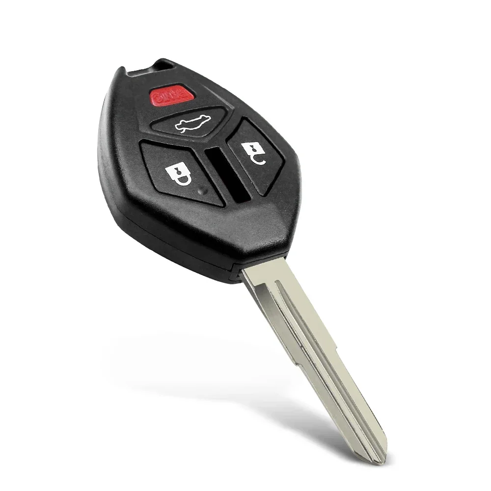 KEYYOU 1 Uds 3/4 botones MIT9/MIT11 hoja de repuesto carcasa de llave a distancia de coche para Mitsubishi Outlander Galant Eclipse Lancer