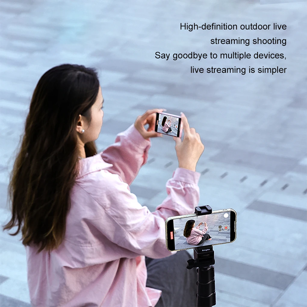 

Phone Selfie Monitor Magnetic Screen for Smartphone Rear Camera Selfie Vlog Live Stream 5G/4G Dual-mode WIFI Wireless Projector