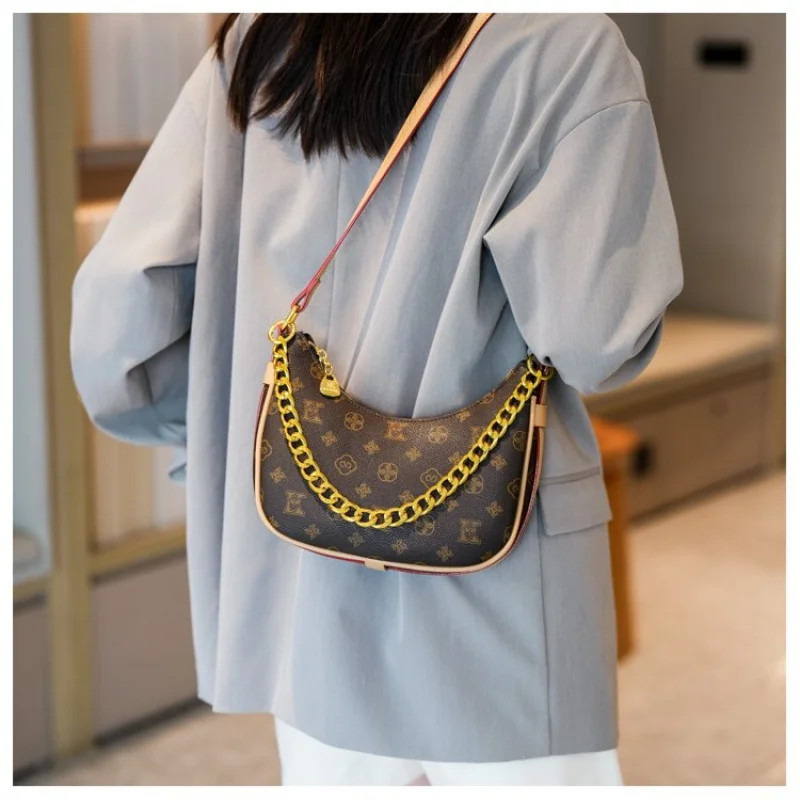 กระเป๋าสะพายข้างสุภาพสตรีพร้อมกระเป๋าซ่อนไนลอนป้องกันการโจรกรรม เหมาะสำหรับการเดินทางและสถานที่สาธารณะที่ฝูงชนหนา