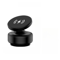 X9C Automotive Handset Mobile Phone Holder Vacuum Adsorption 360 ° Rotation Support Magnetic Wireless Charging For Phone Holder