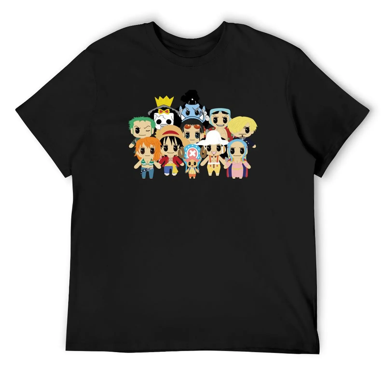 

Футболка «Hats of Straw Crew With Jinbe And Nefertari Vivi», мужские хлопковые футболки больших размеров